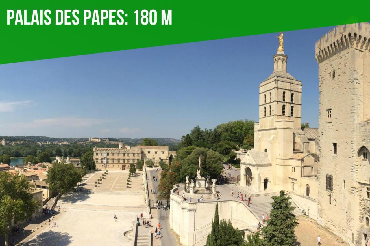 La Balance Des Doms - 1 Min Du Palais Des Papes - Intra-Muros Avignon Buitenkant foto